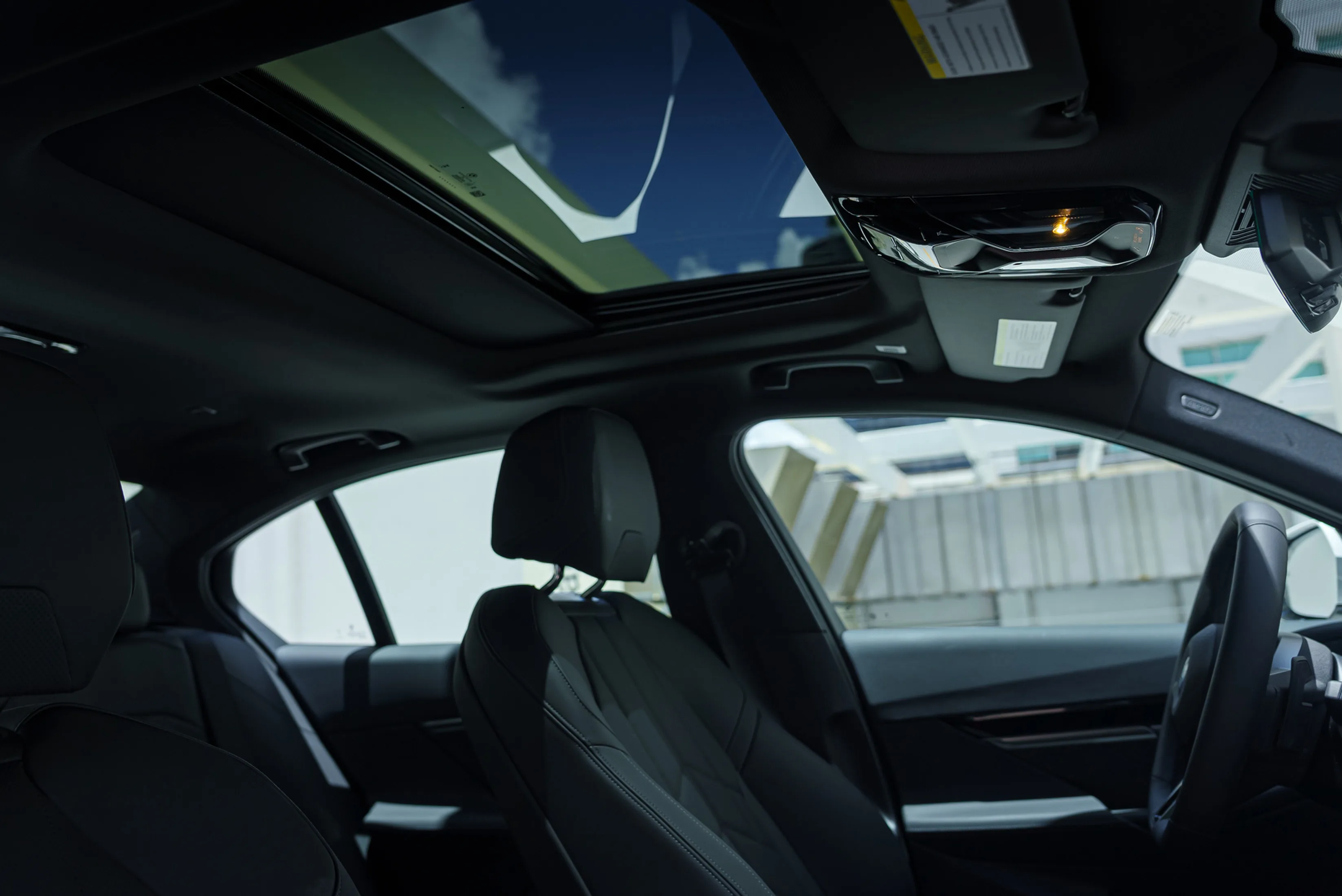 BMW 5 Series Black — interior dashboard