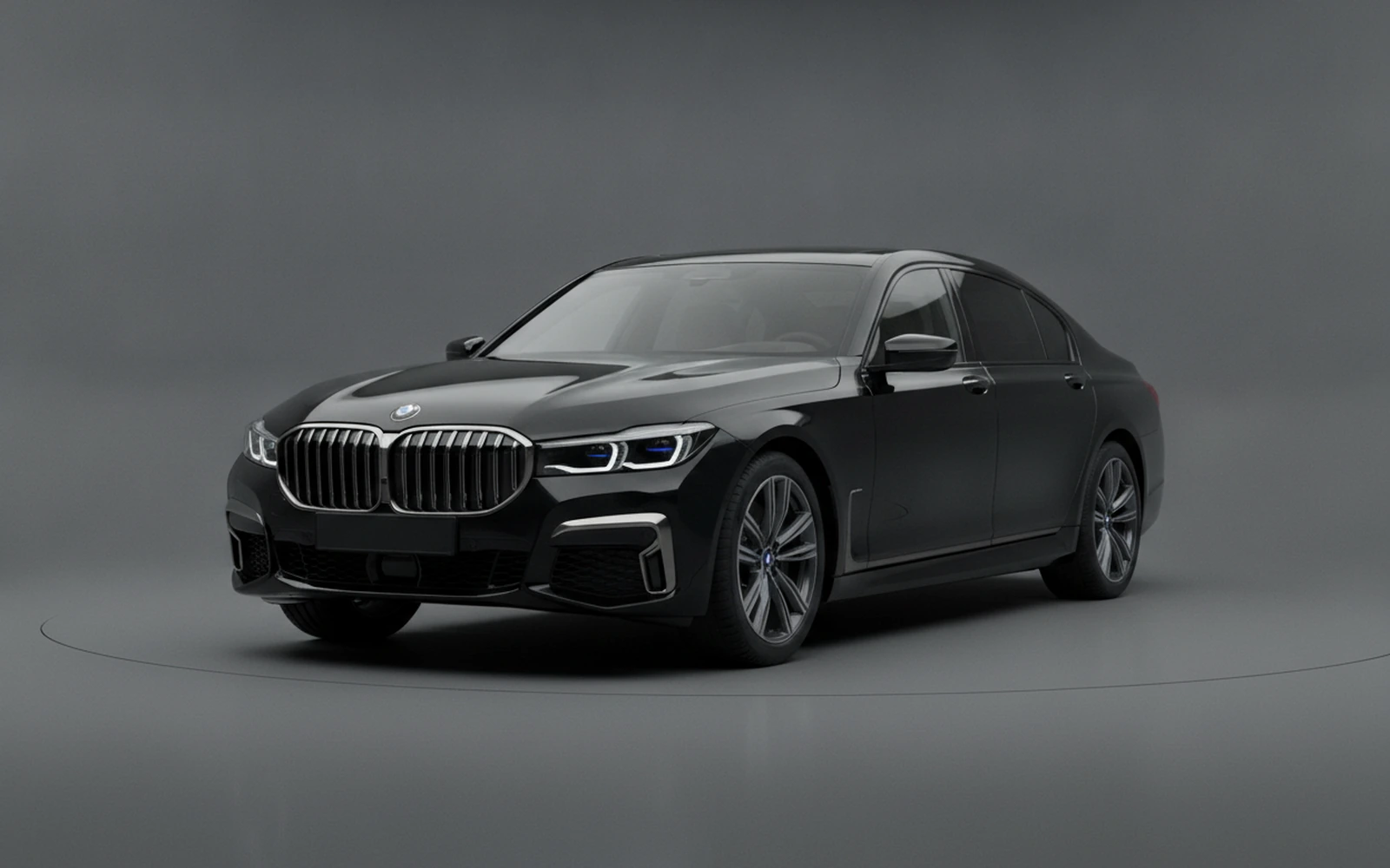 BMW 740 M Sport Black 2024 for rent in Miami — exterior photo