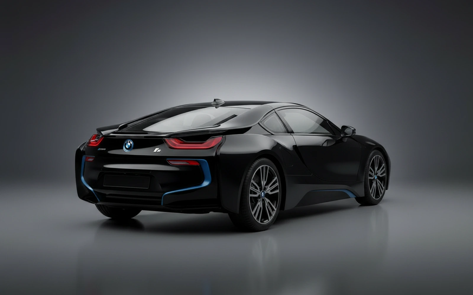 BMW i8 Negro 2022 — interior dashboard