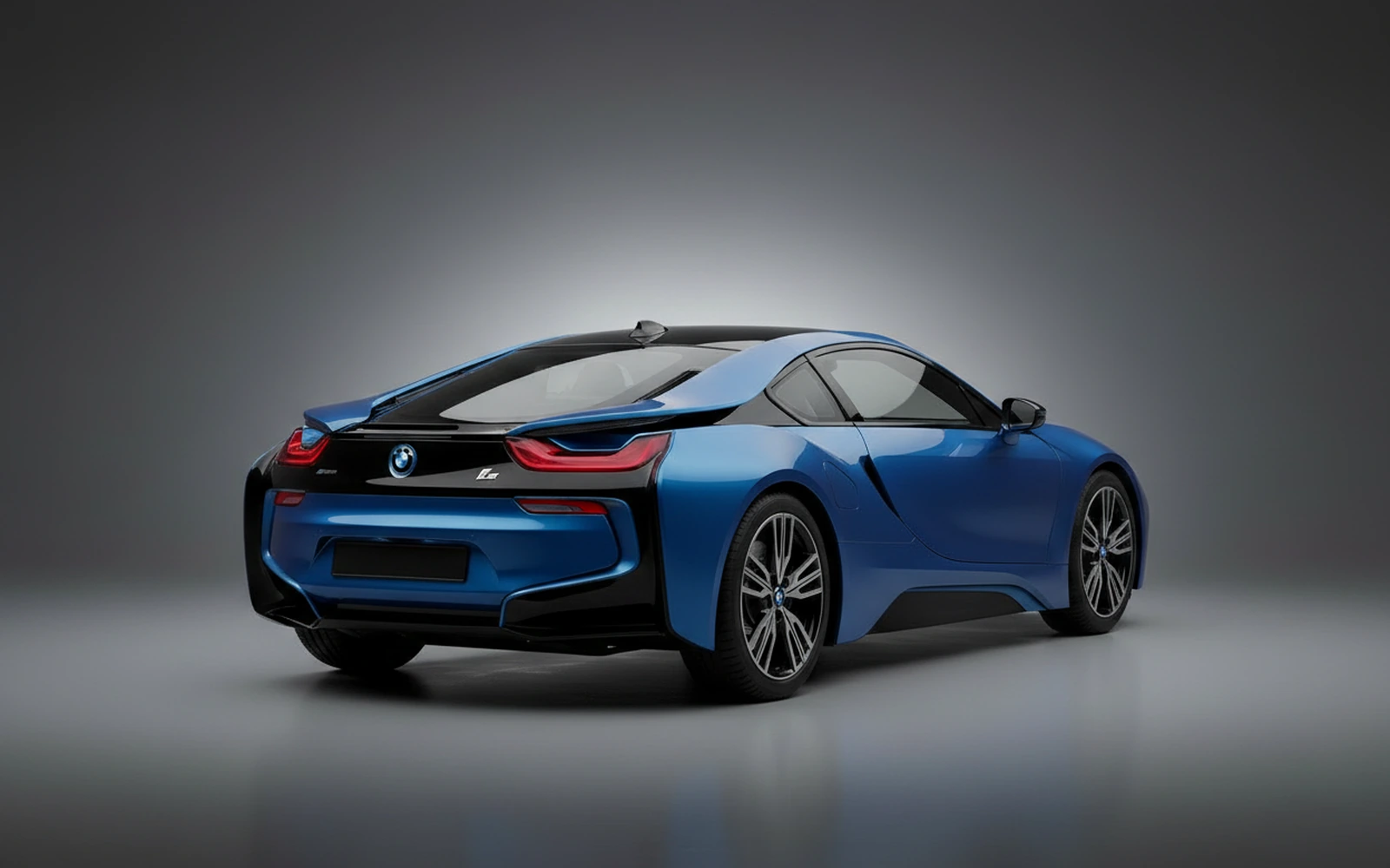 BMW i8 Azul 2022 — interior dashboard