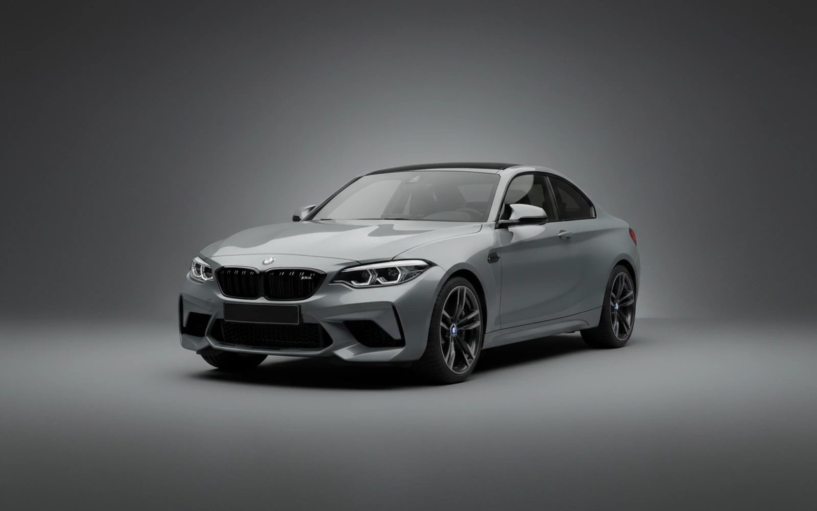 BMW M2 Grey 2023 for rent in Miami — exterior photo