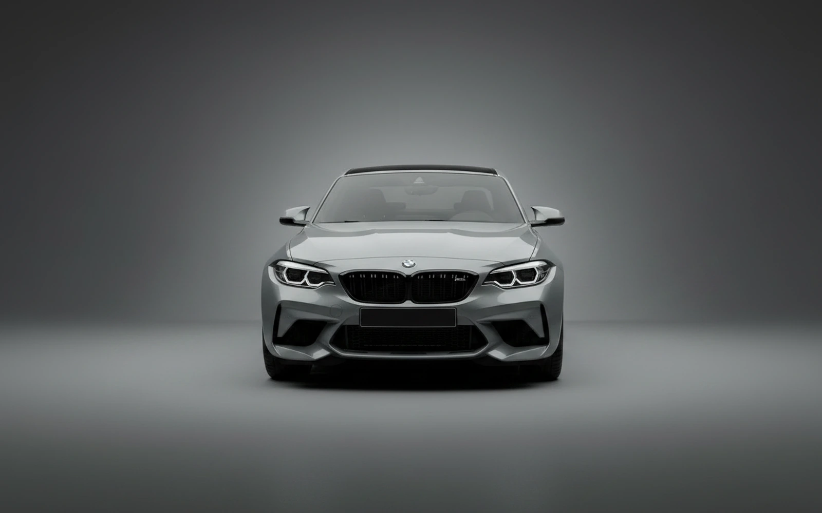 BMW M2 Grey 2023 — exterior side view