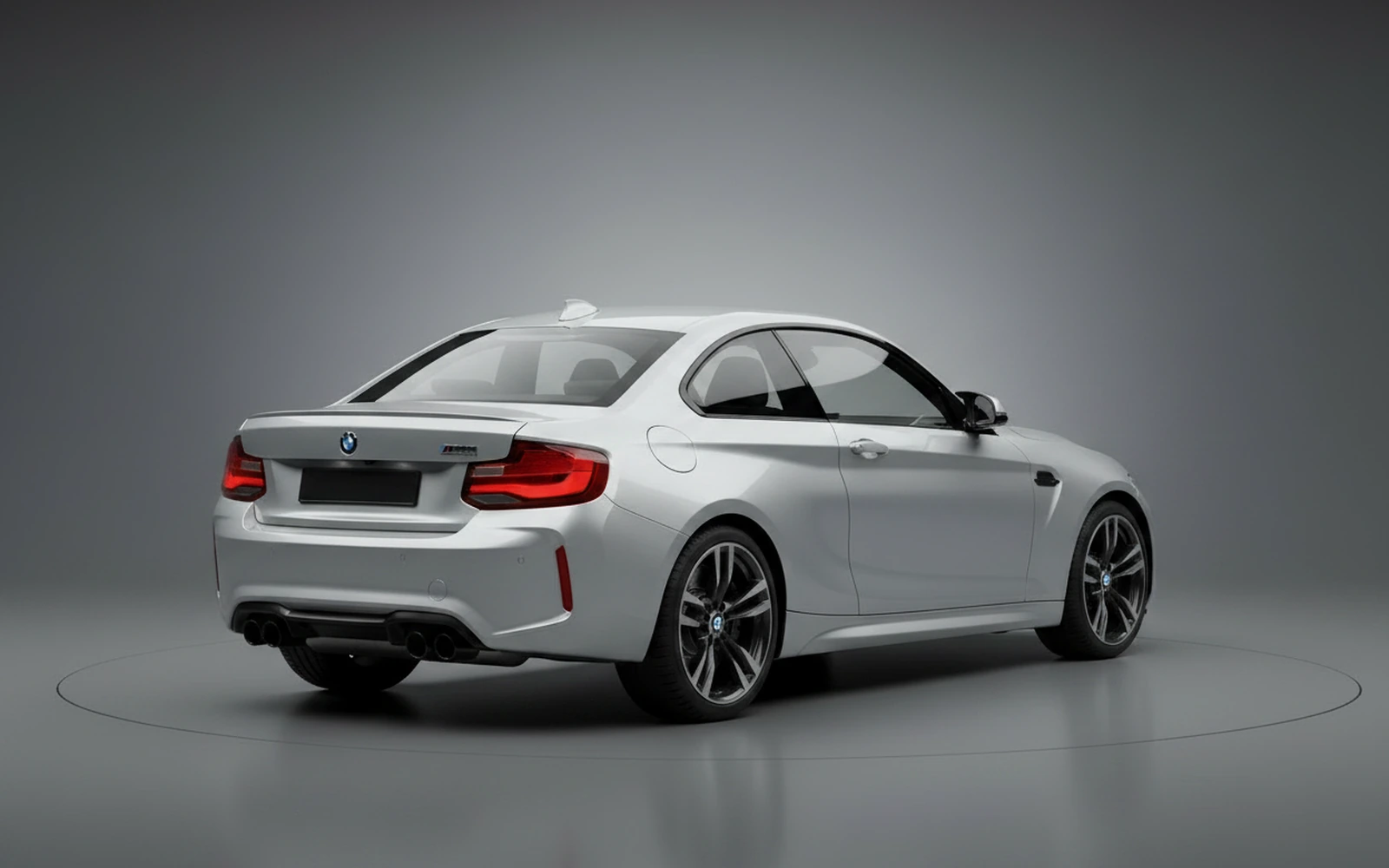 BMW M2 Silver 2023 — interior dashboard