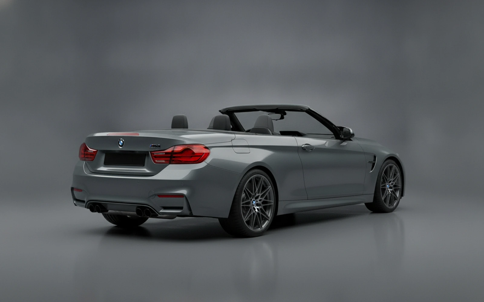 BMW M4 Competition Grey 2023 — interior dashboard