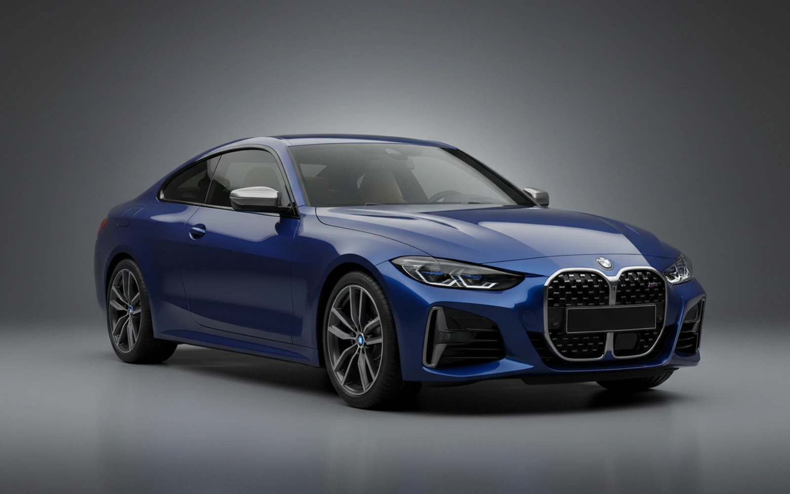 BMW M440 Coupe Blue 2025 for rent in Miami — exterior photo