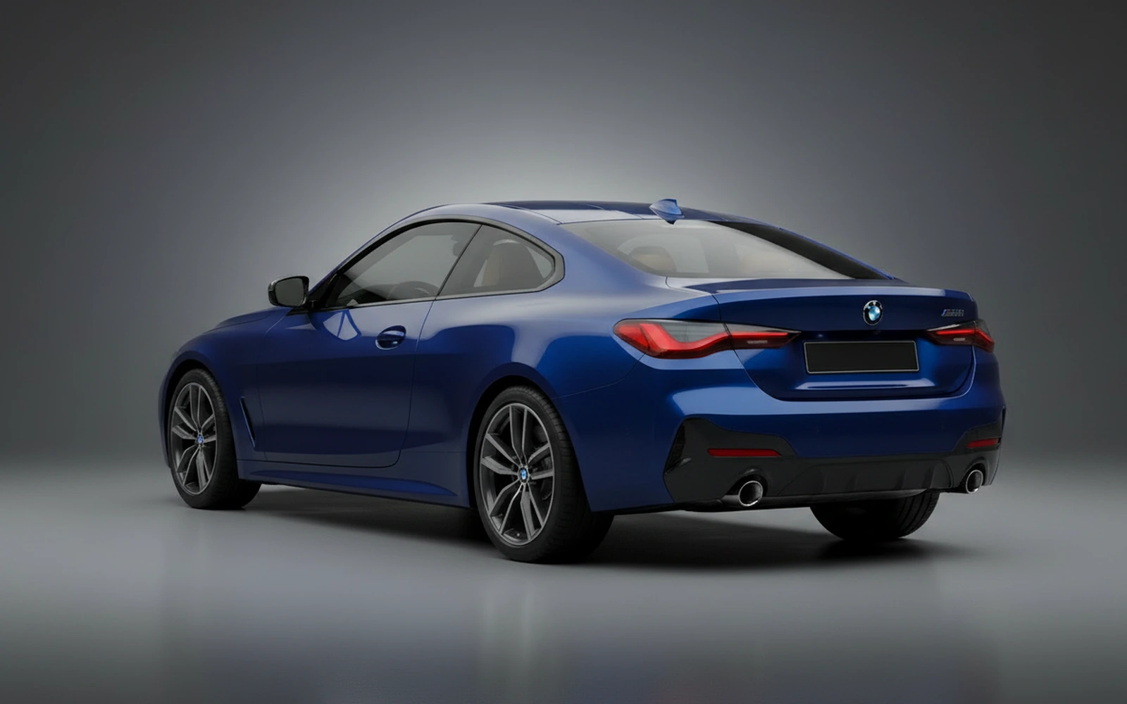 BMW M440 Coupe Blue 2025 — interior dashboard