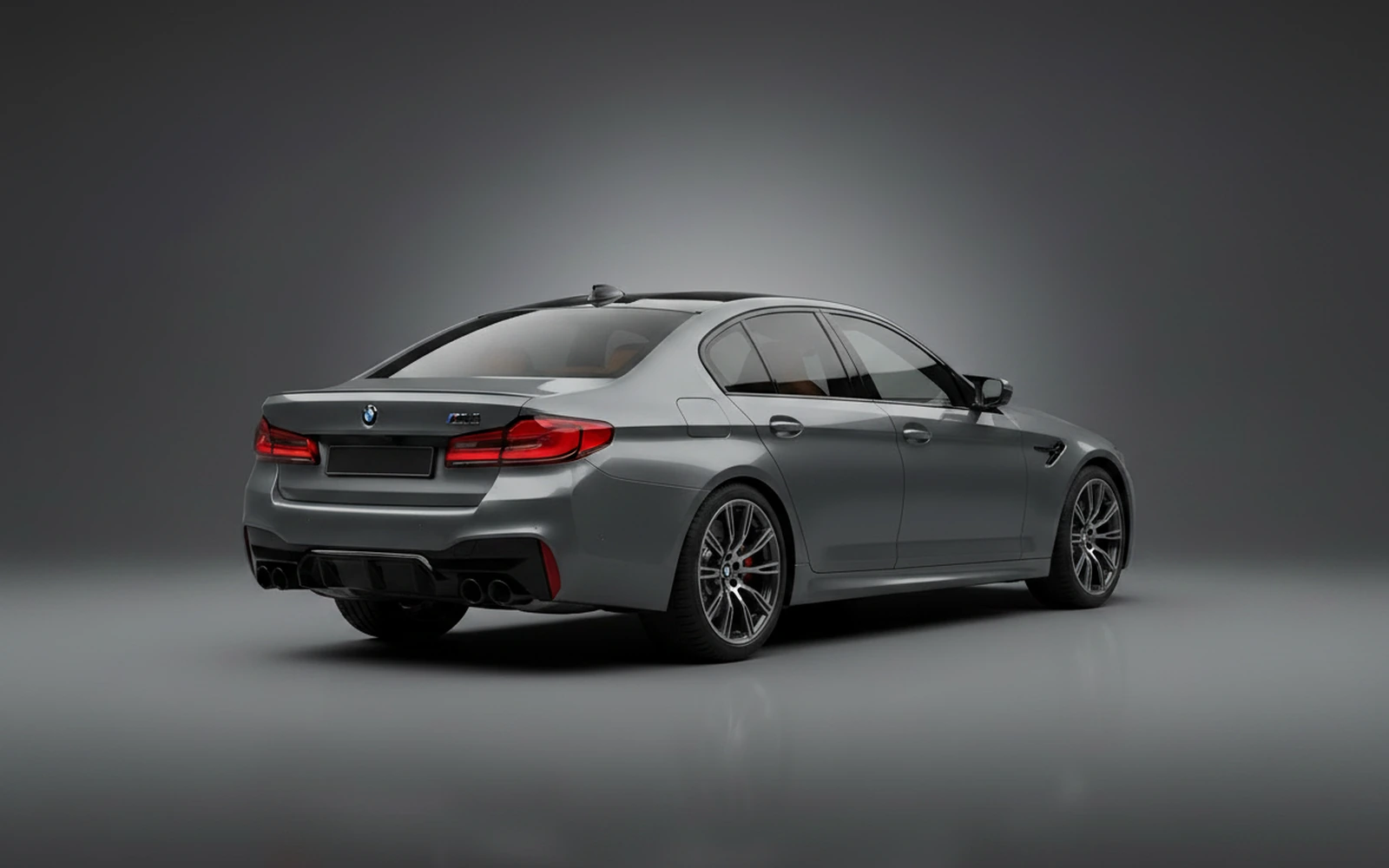 BMW M5 Competition Gris 2023 — interior dashboard