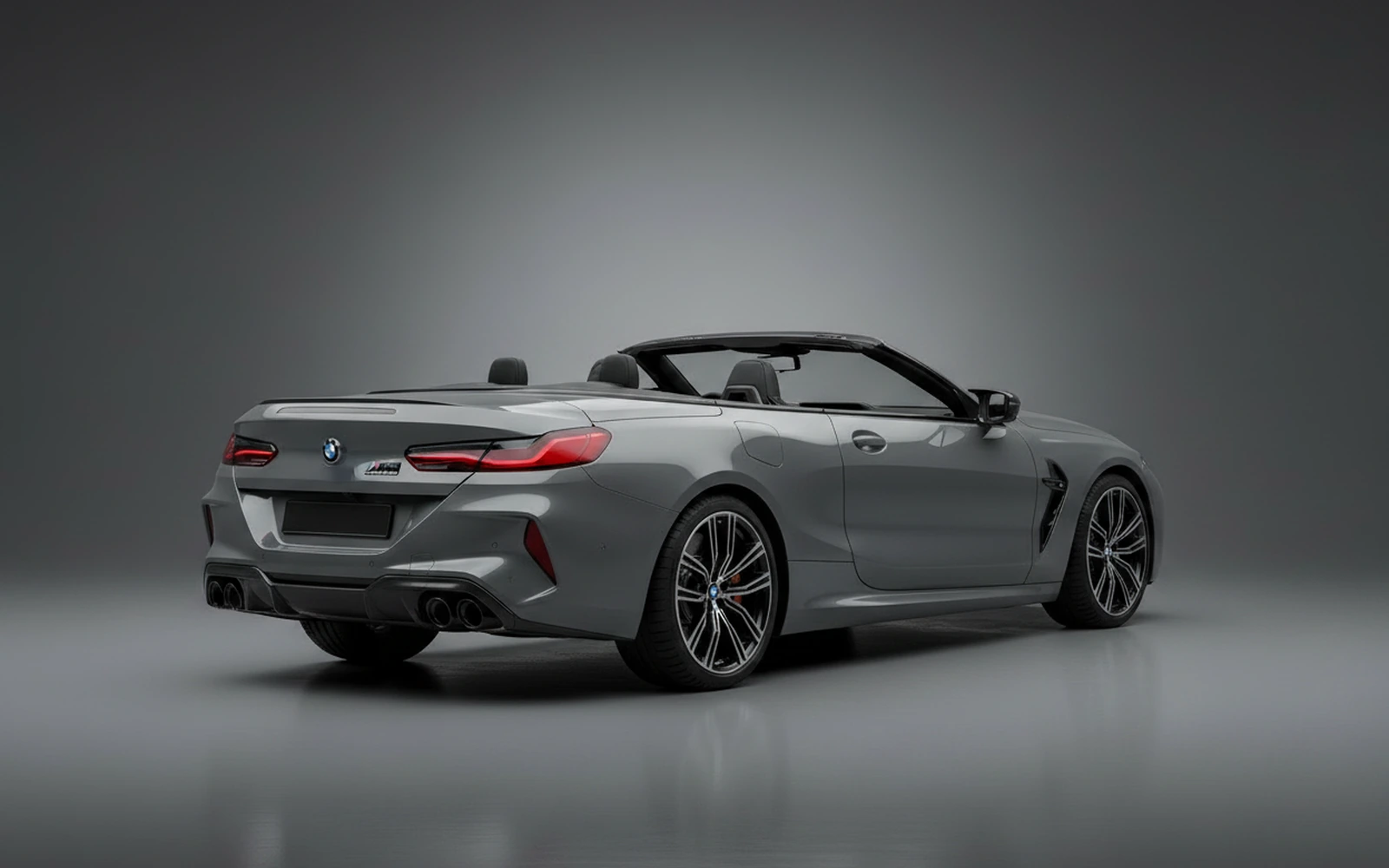 BMW M8 Competition Convertible Grey 2023 — interior dashboard