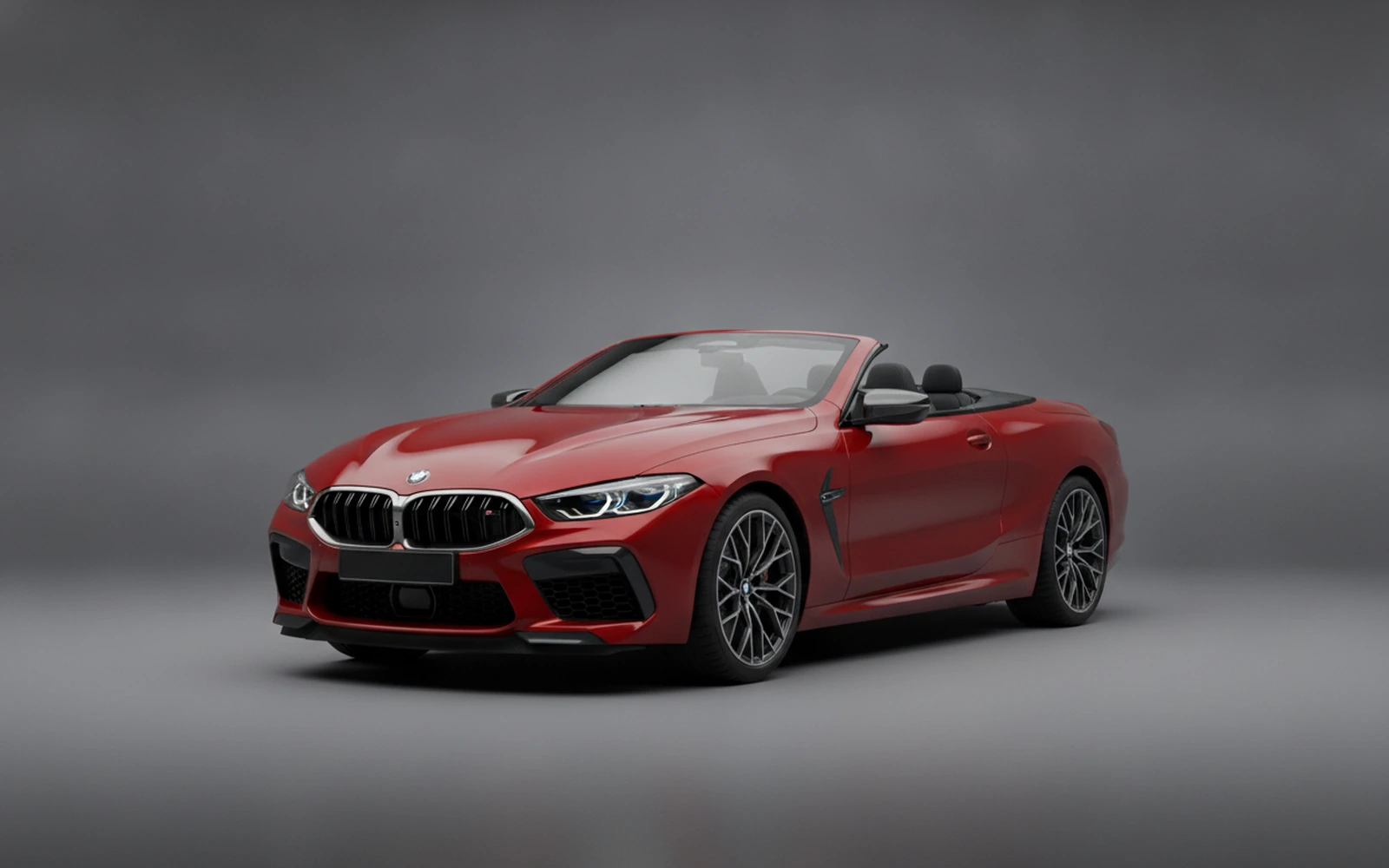BMW M8 Competition Convertible Red 2022 for rent in Miami — exterior photo