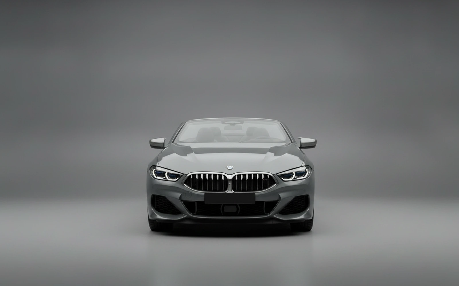 BMW M850i Grey 2022 — exterior side view