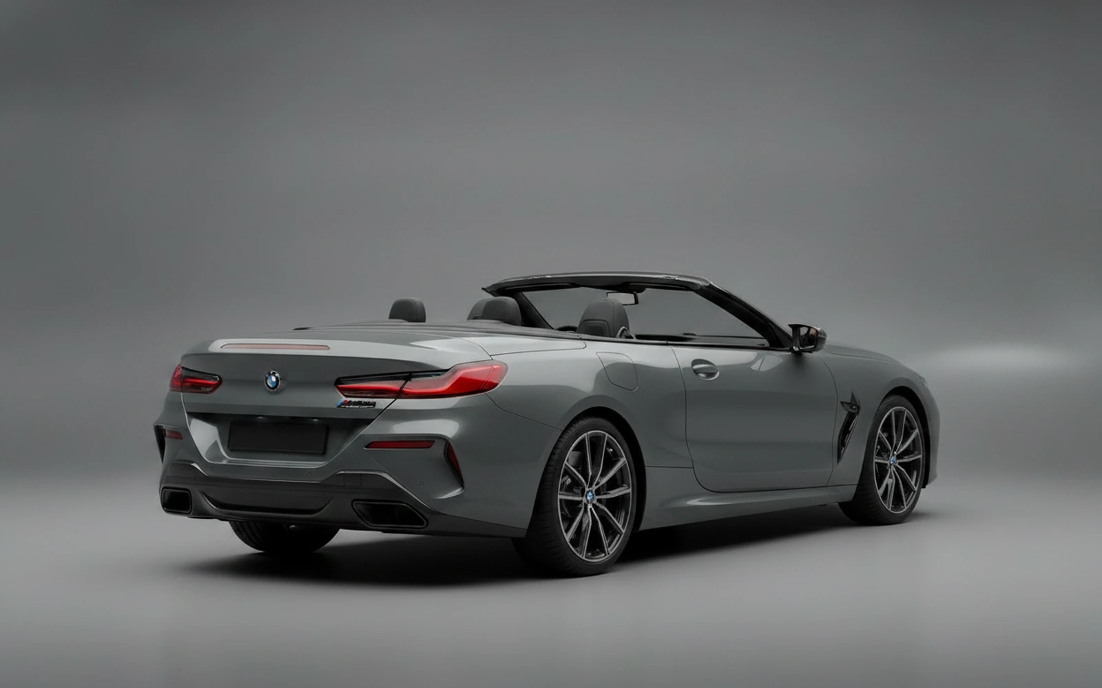 BMW M850i Grey 2022 — interior dashboard