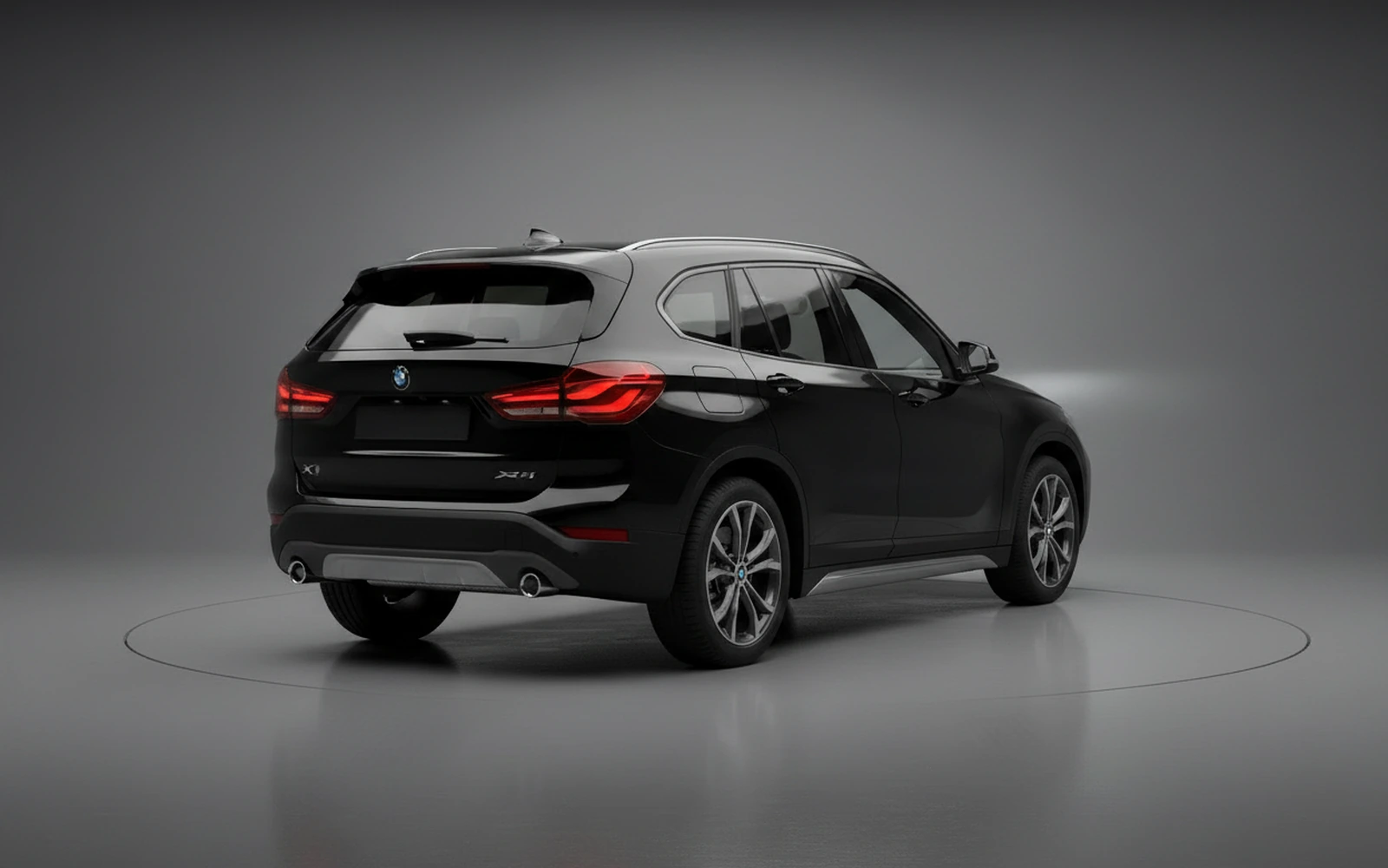 BMW X1 Black 2024 — interior dashboard
