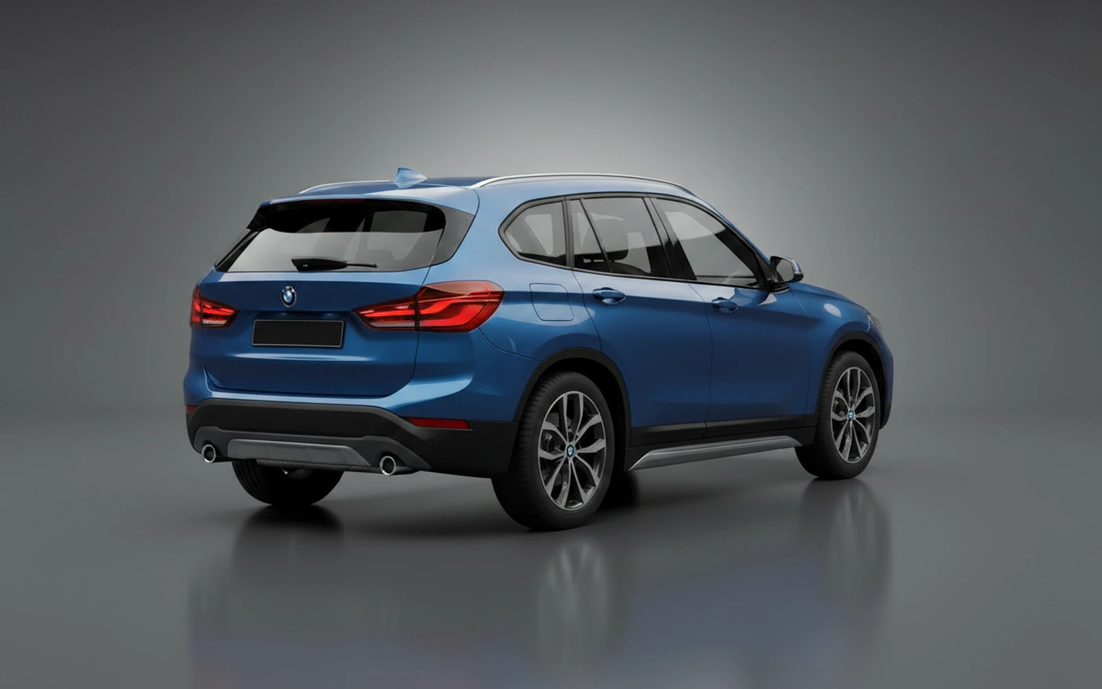 BMW X1 Blue 2024 — interior dashboard
