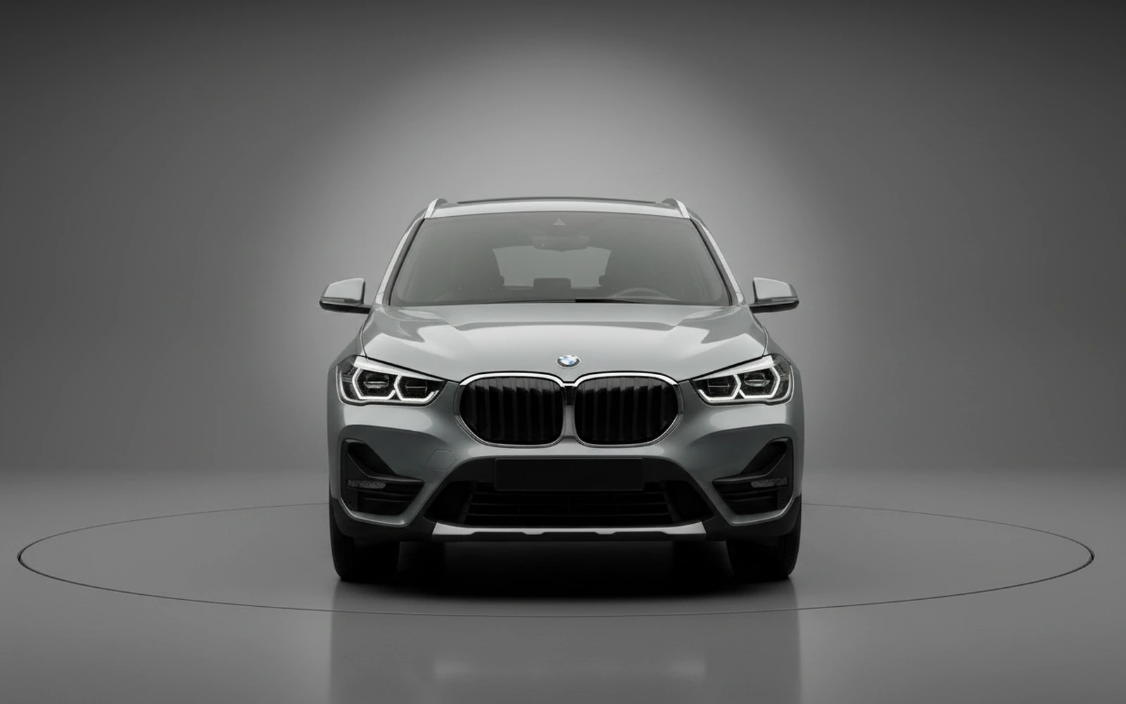 BMW X1 Grey 2024 — exterior side view