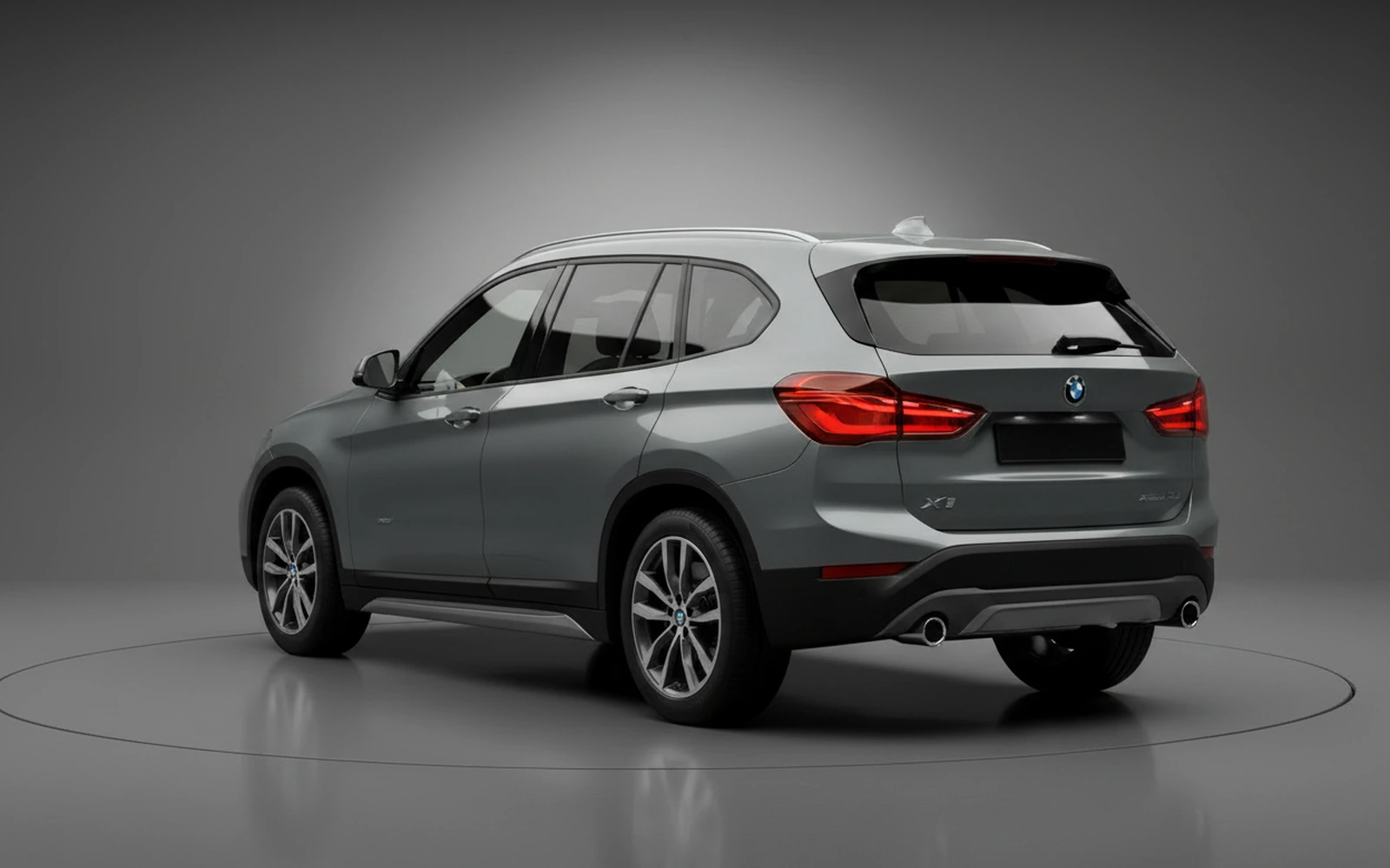 BMW X1 Grey 2024 — interior dashboard