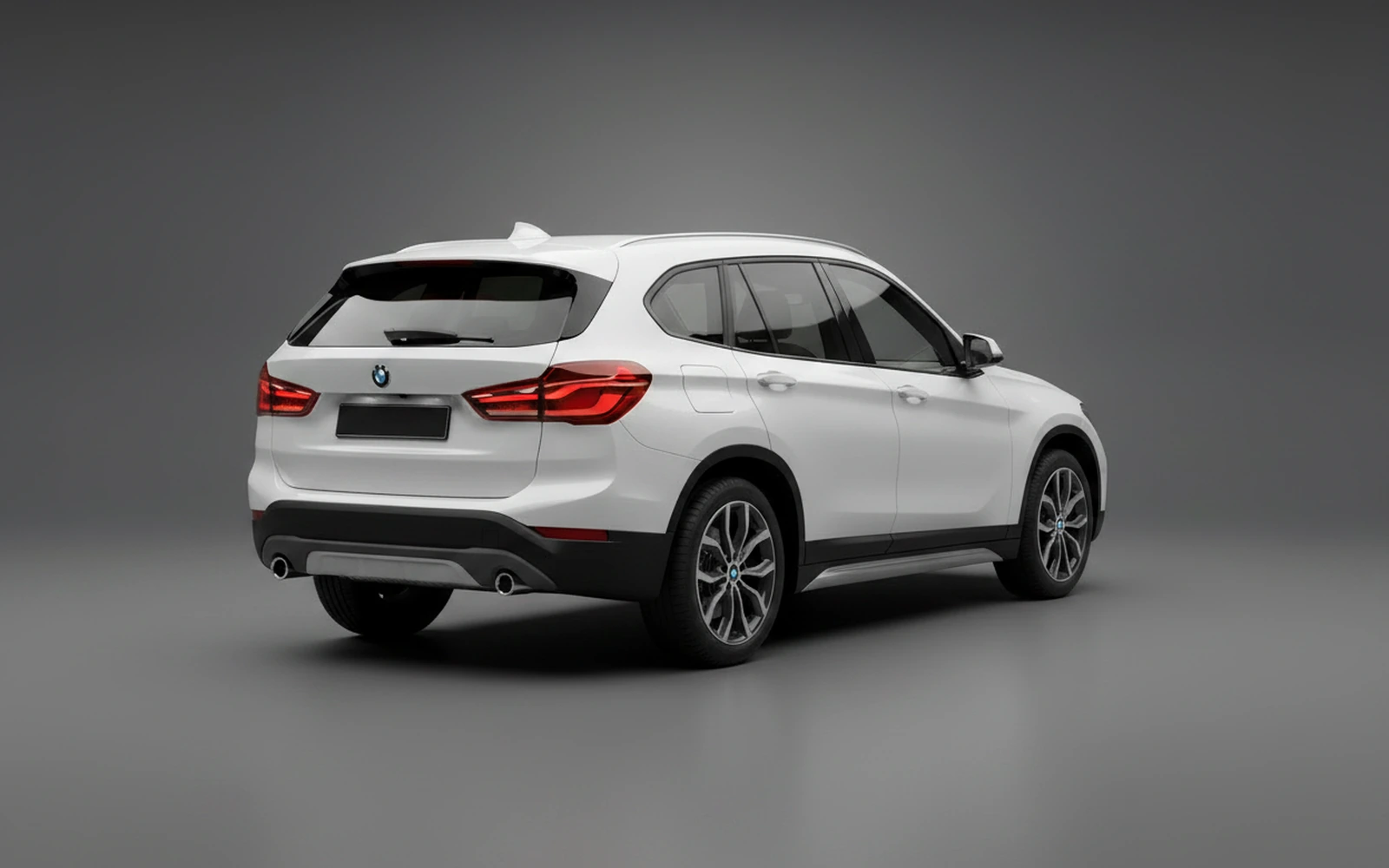 BMW X1 White 2024 — interior dashboard
