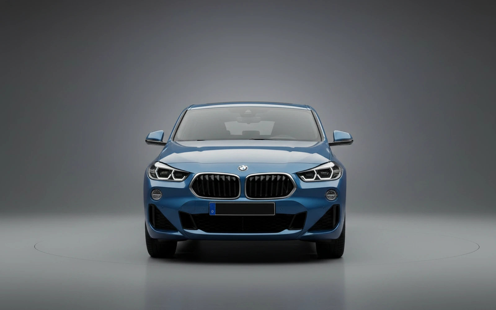 BMW X2 Azul 2026 — exterior side view