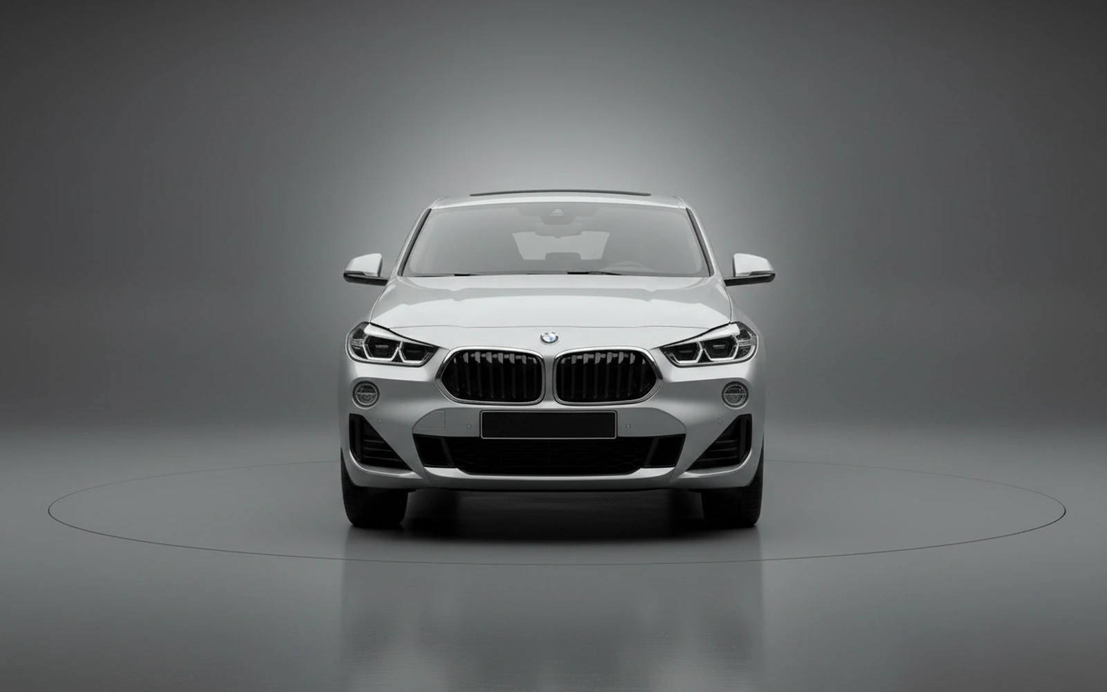 BMW X2 Silver 2026 — exterior side view