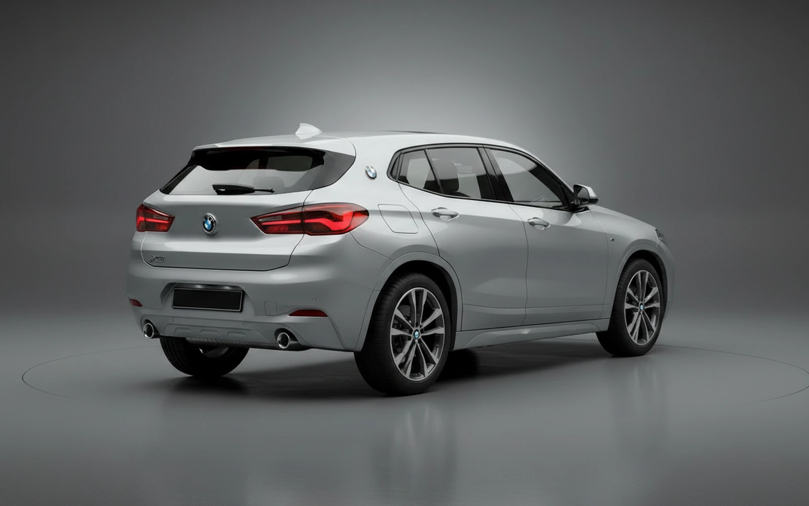 BMW X2 Silver 2026 — interior dashboard