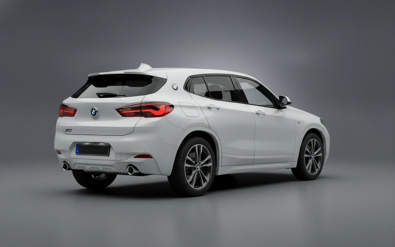 BMW X2 White 2026 — interior dashboard