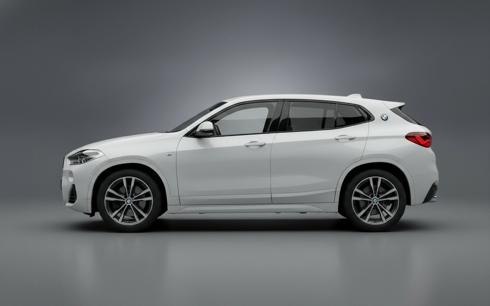 BMW X2 White 2026 — exterior rear view