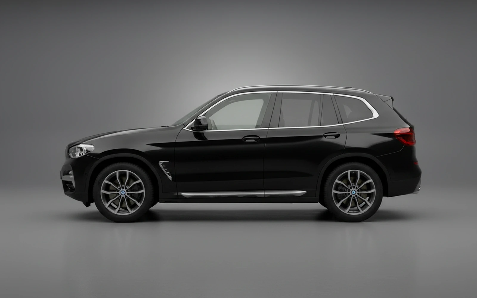 BMW X3 xDrive30i Black 2024 — exterior rear view