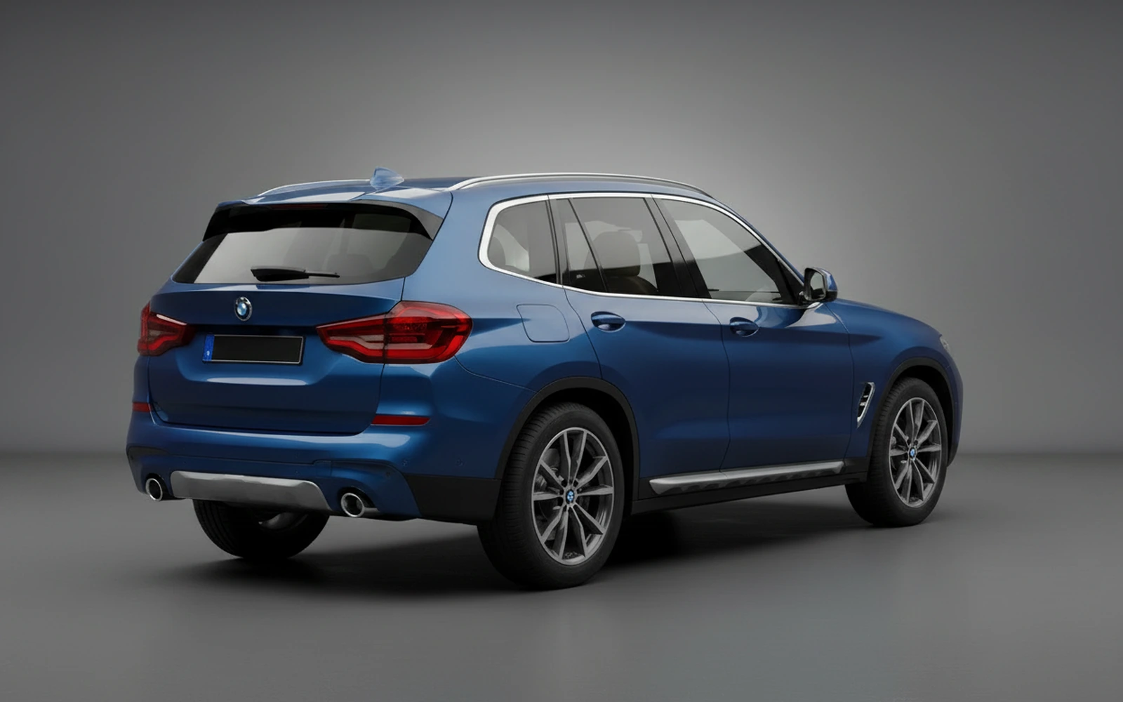 BMW X3 xDrive30i Azul 2024 — interior dashboard