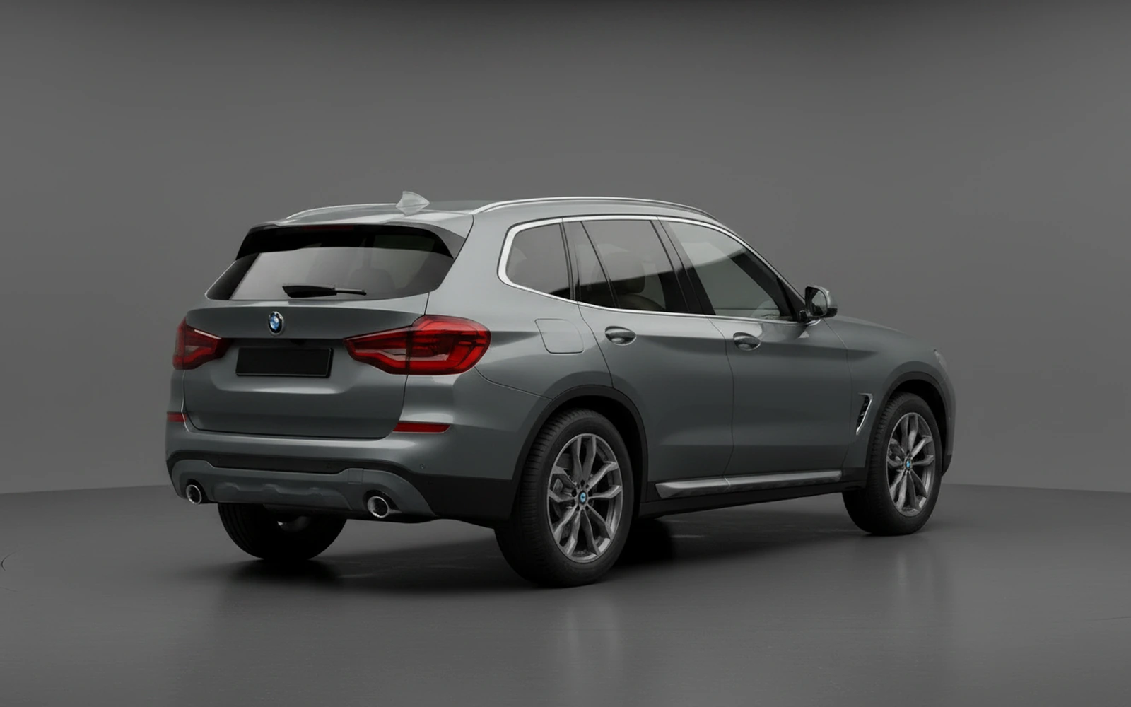 BMW X3 Grey 2024 — interior dashboard