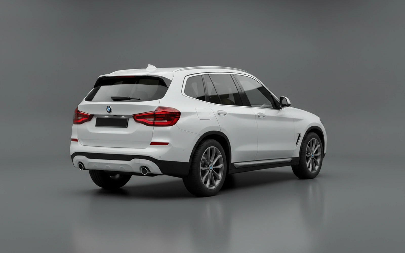 BMW X3 White 2022 — interior dashboard