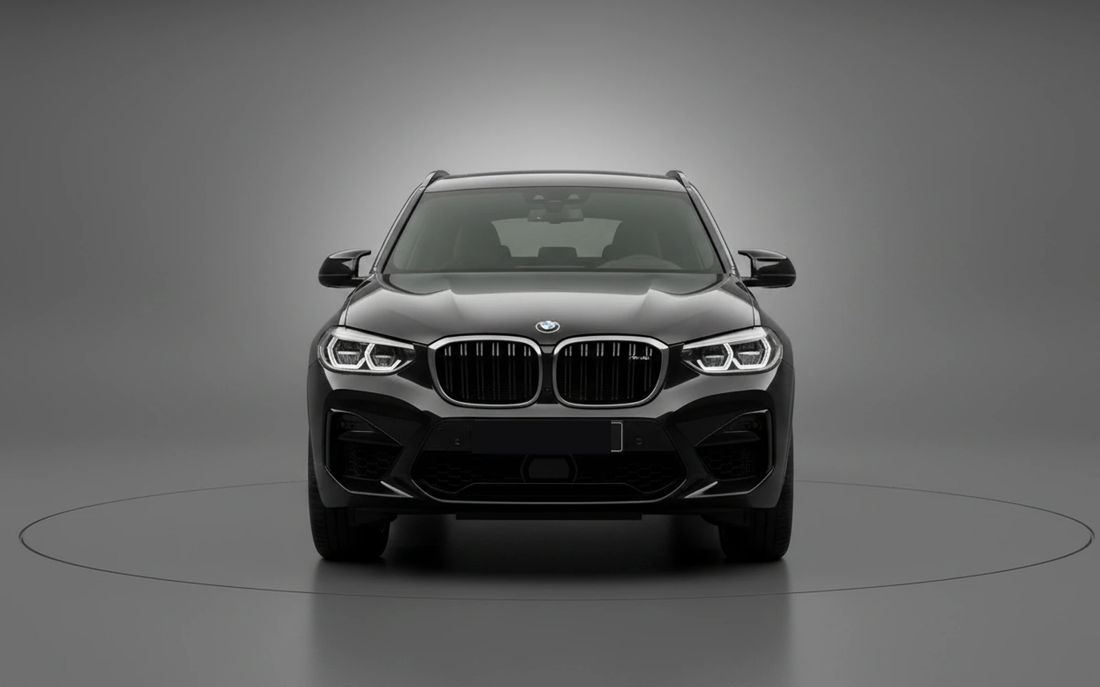 BMW X3M Competition Negro 2022 — exterior side view