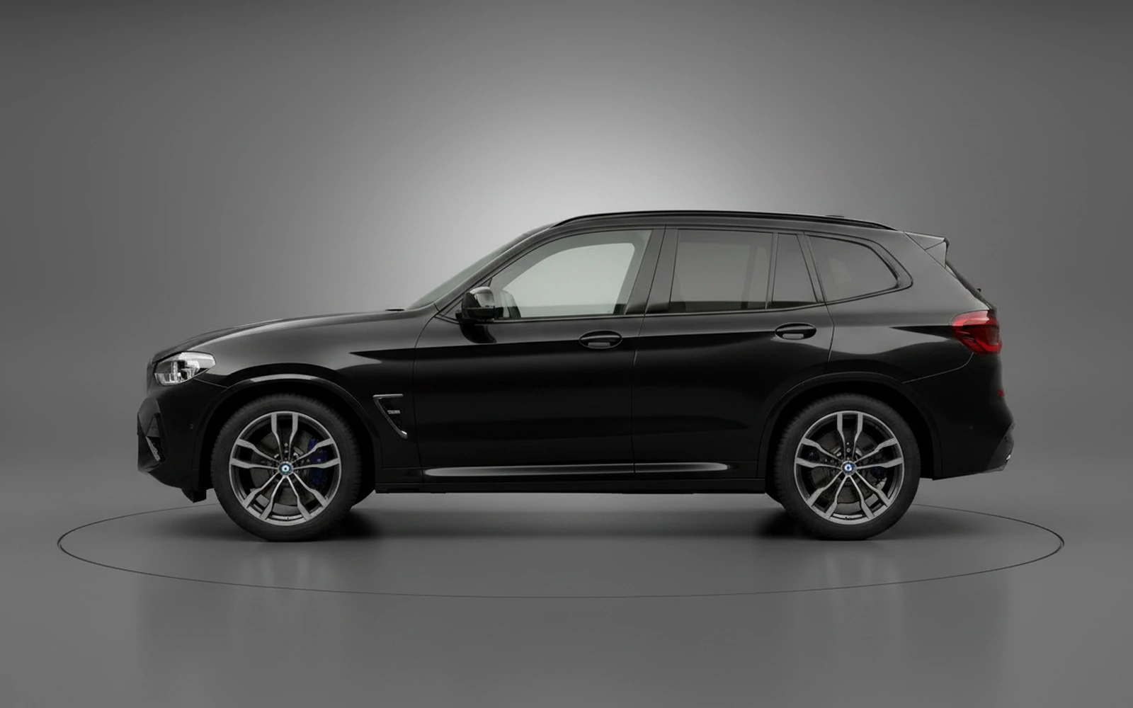 BMW X3M Competition Negro 2022 — exterior rear view