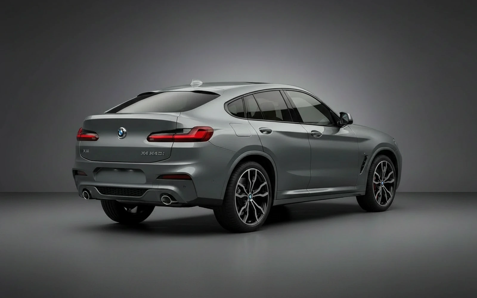 BMW X4 M40i Grey 2023 — interior dashboard