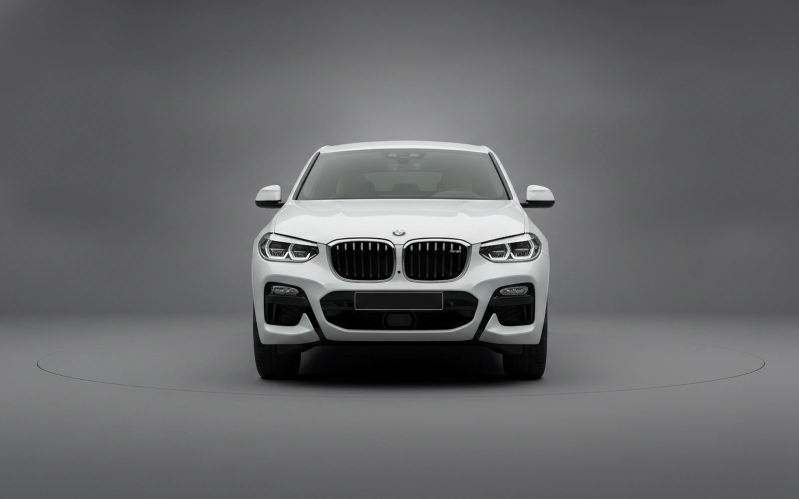 BMW X4 xDrive30i White 2023 — exterior side view