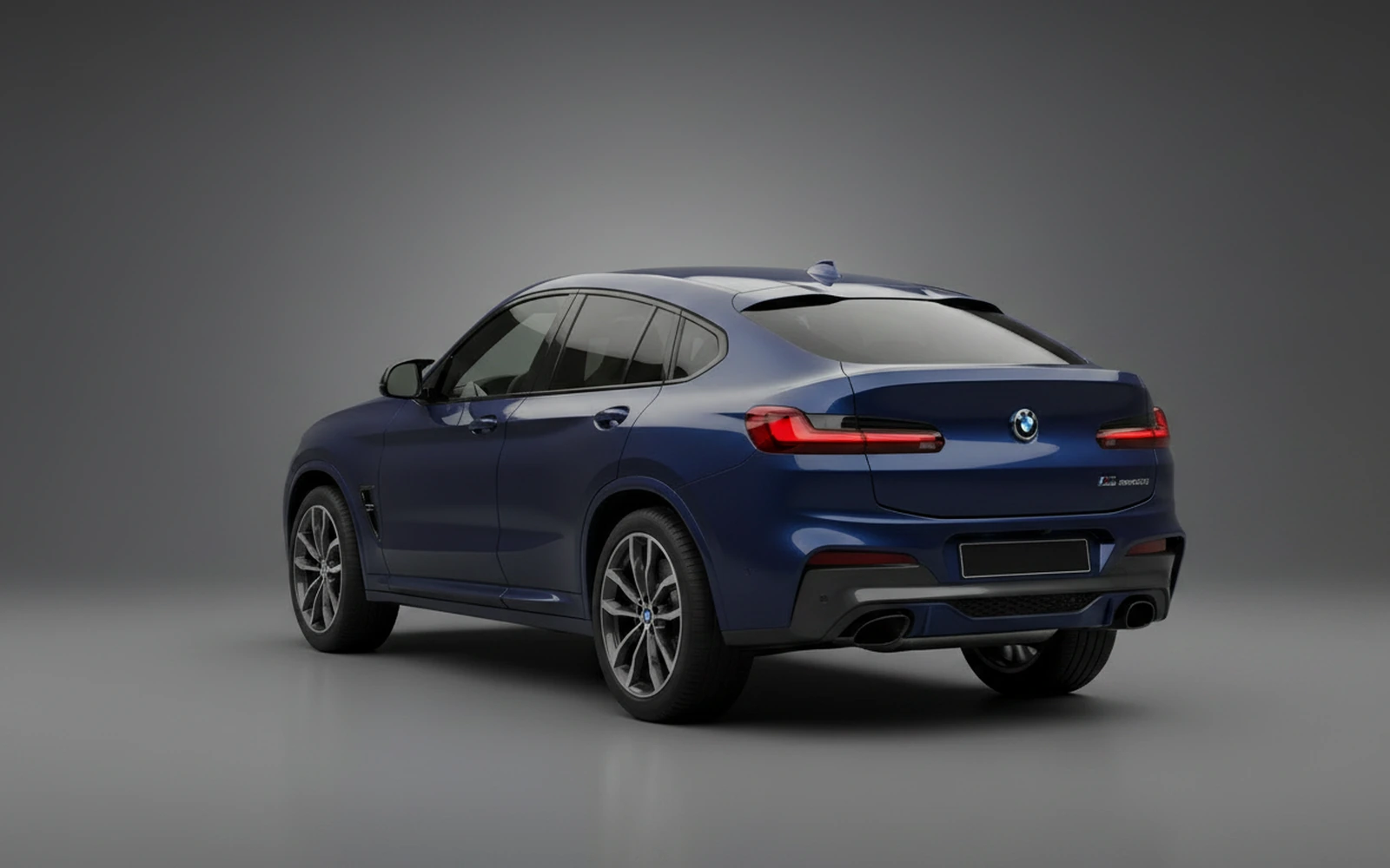 BMW X4M Competition Dark-blue 2022 — interior dashboard