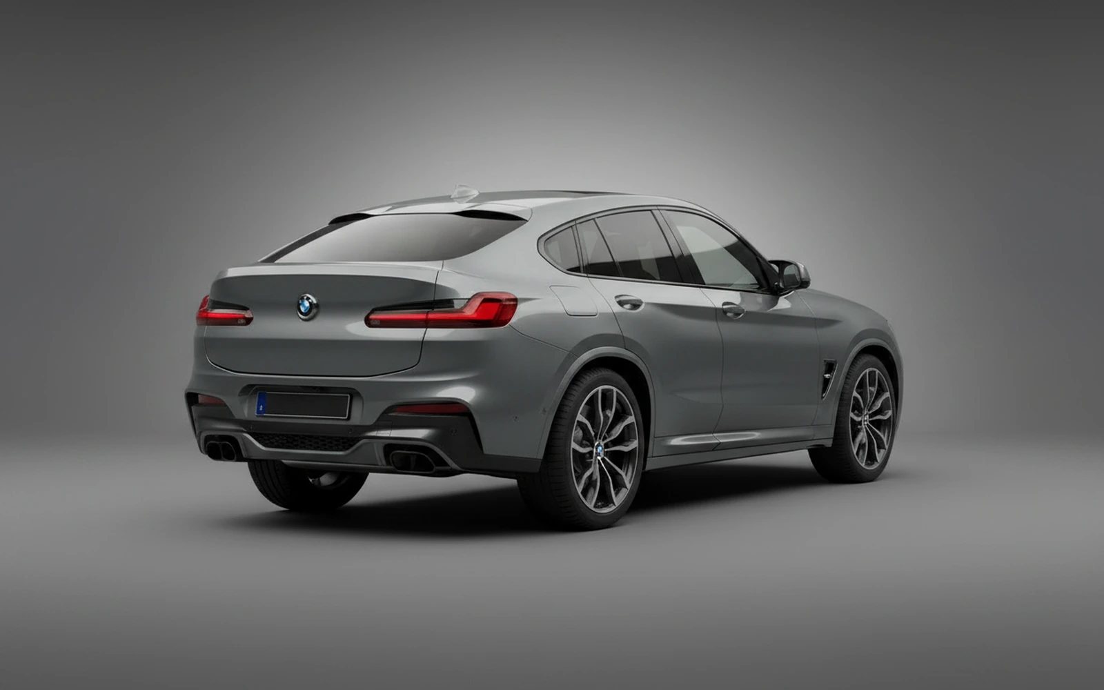 BMW X4M Competition Grey 2022 — interior dashboard