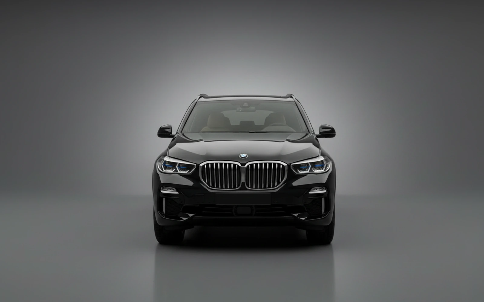 BMW X5 Black 2021 — exterior side view