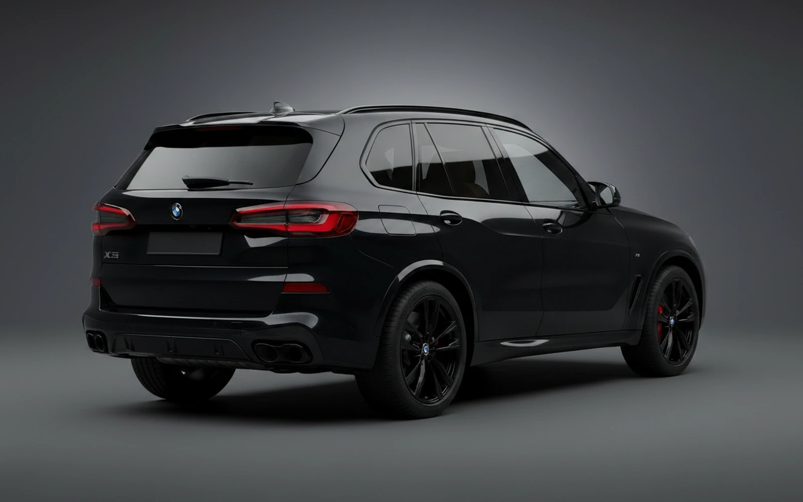 BMW X5 xDrive40i Black 2024 — interior dashboard