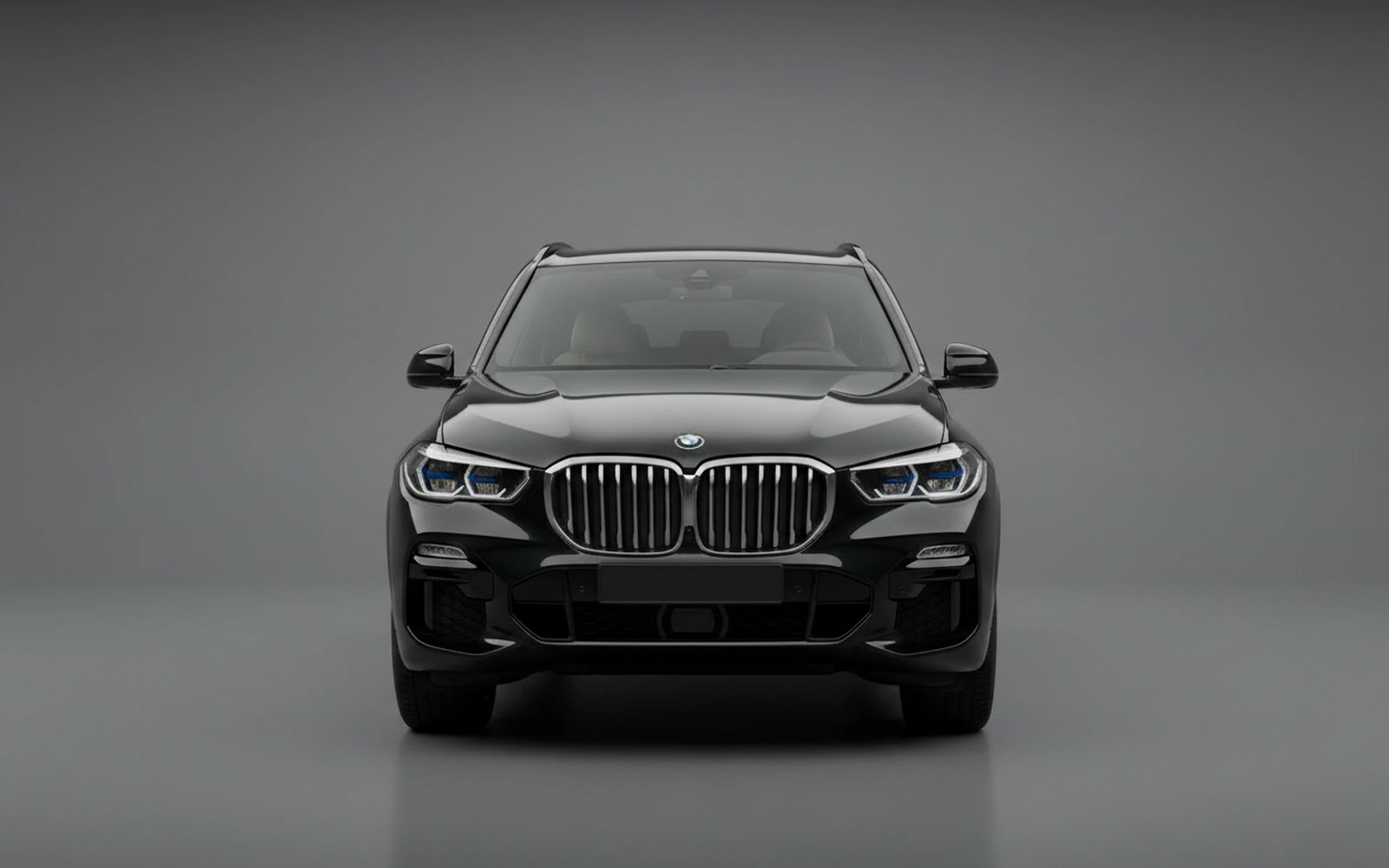 BMW X5 Black 2024 — exterior side view
