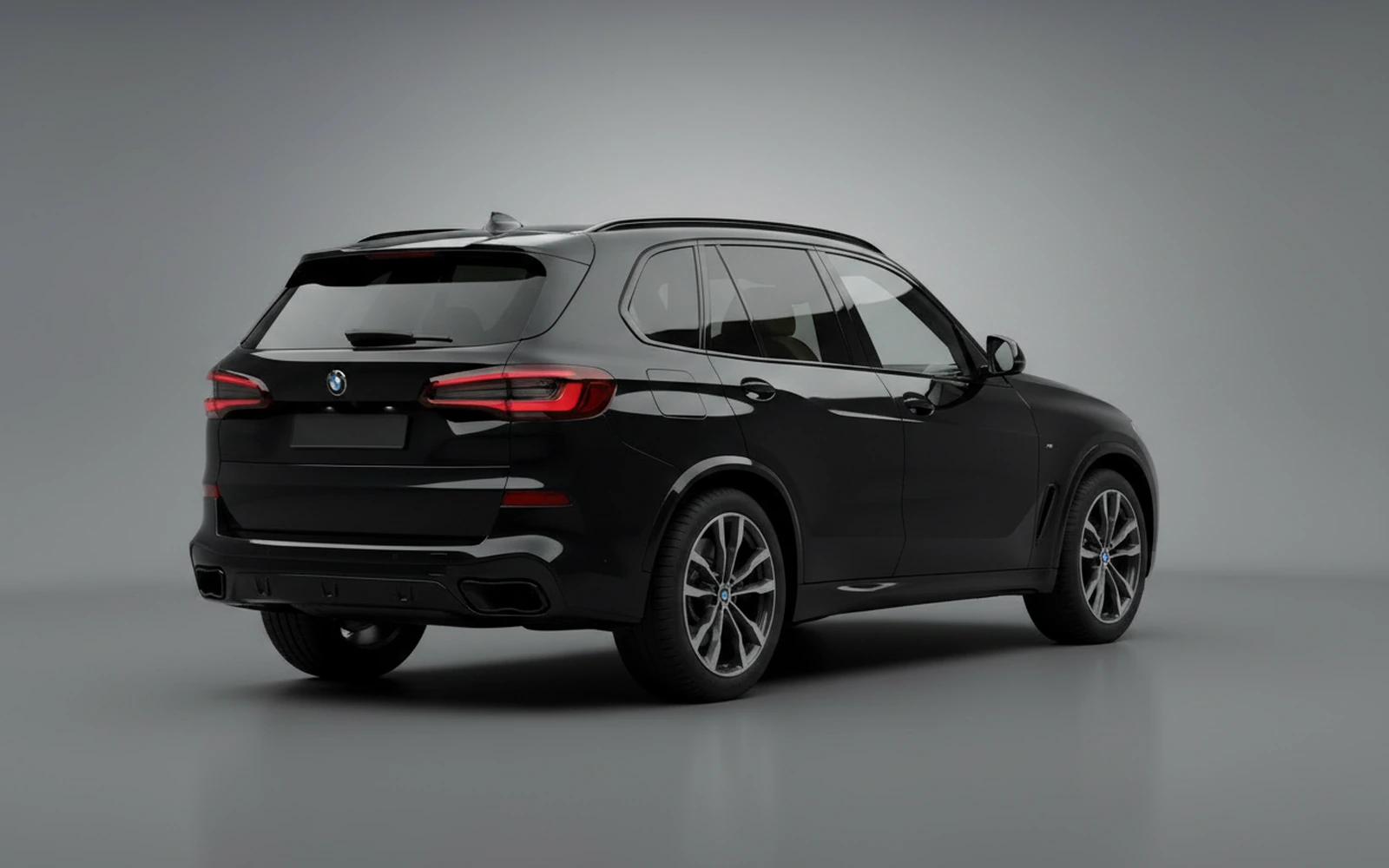 BMW X5 40i M-Sport Black 2025 — interior dashboard
