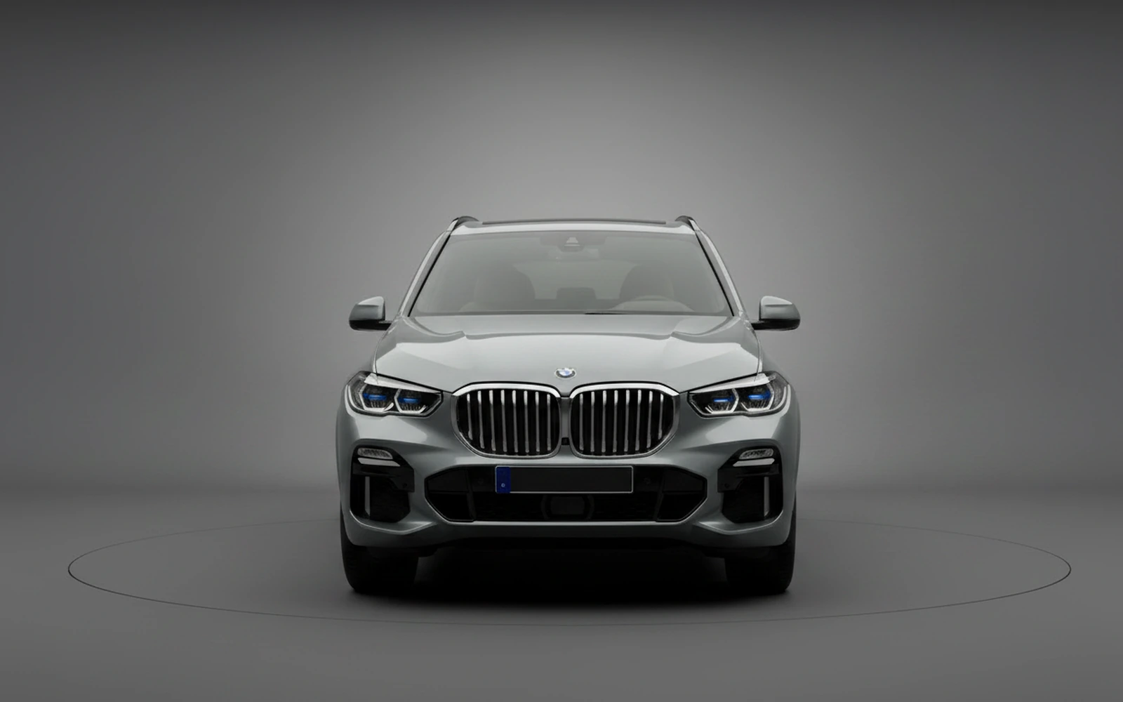 BMW X5 Grey 2025 — exterior side view