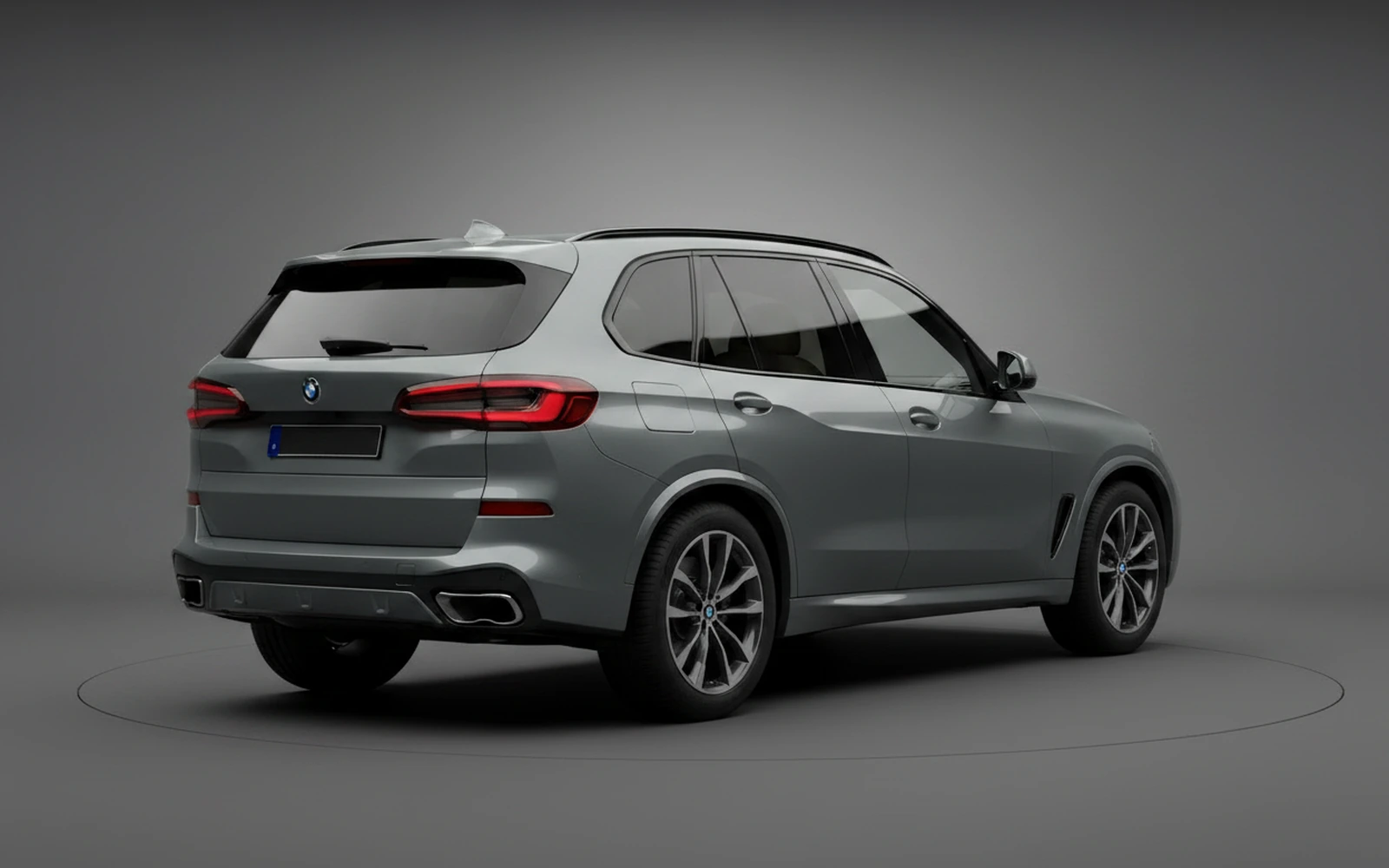 BMW X5 Grey 2025 — interior dashboard