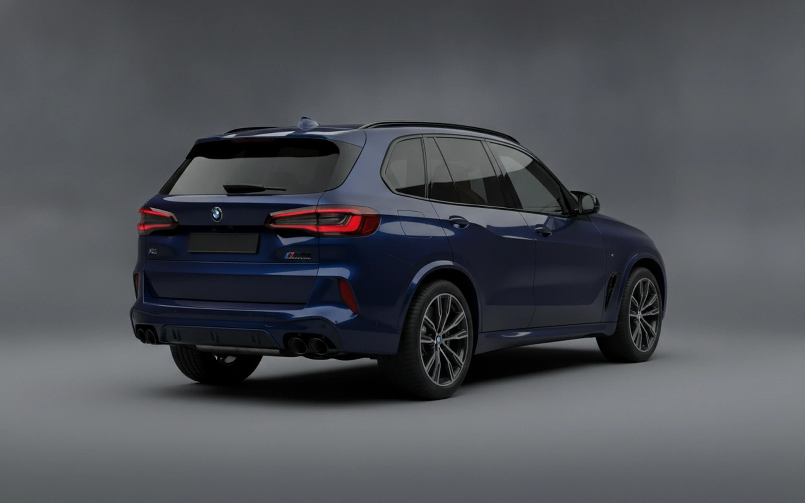 BMW X5m Competition Dark-blue 2023 — interior dashboard
