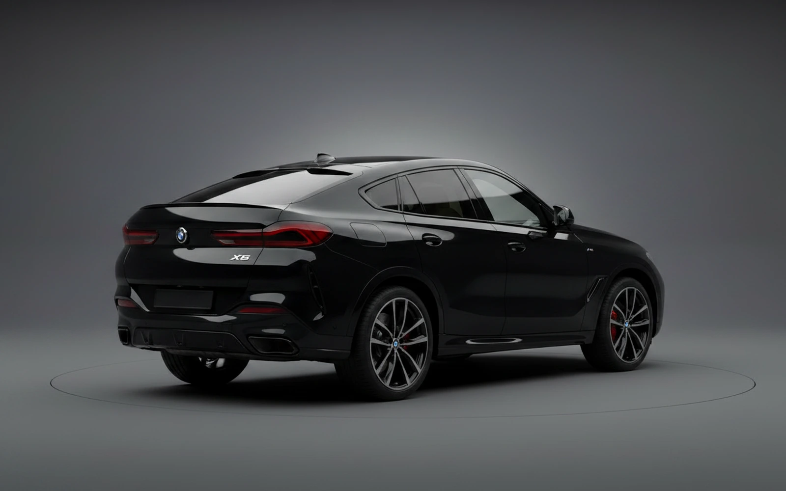 BMW X6 xDrive40i Black 2024 — interior dashboard