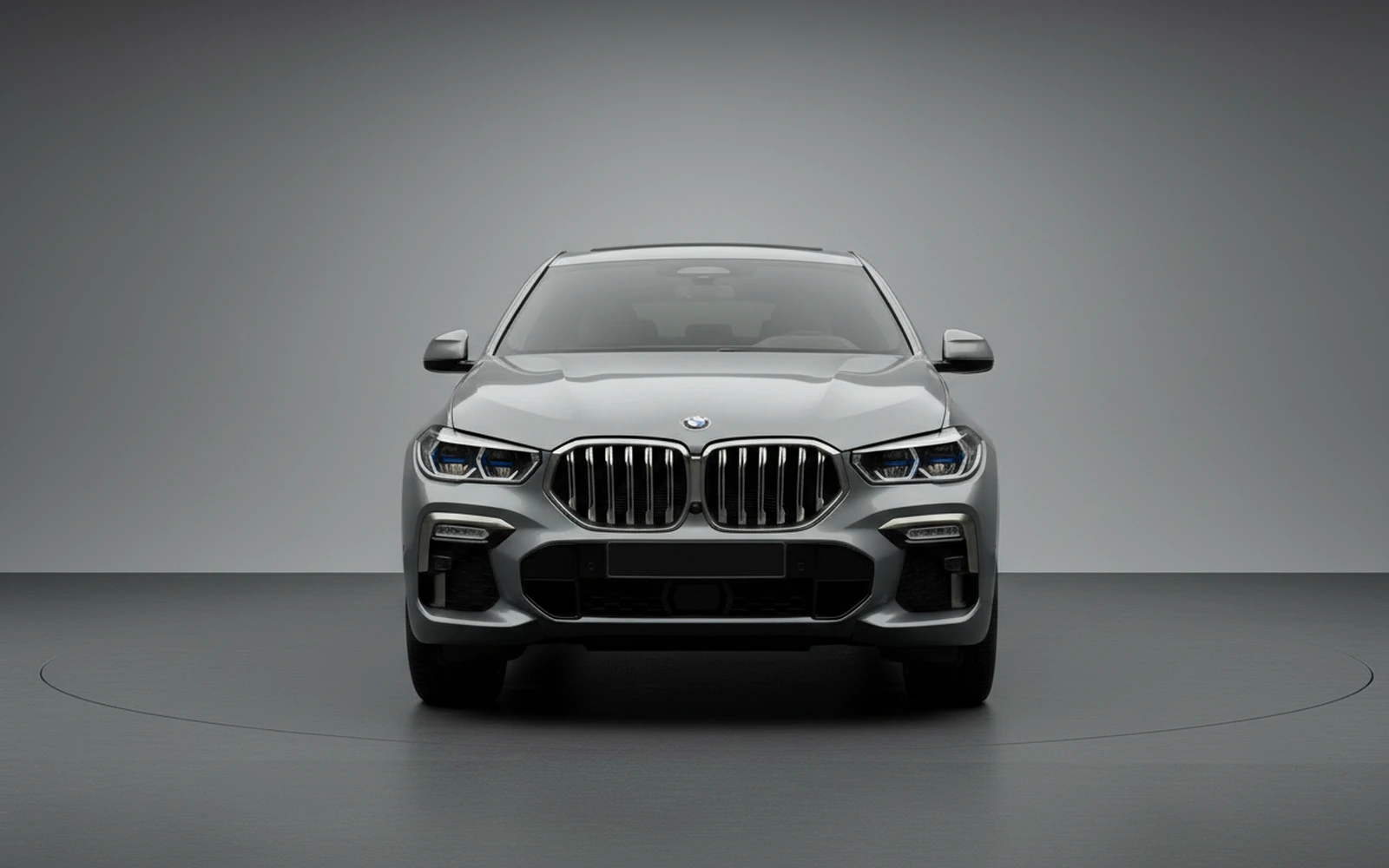BMW X6 40i Grey 2025 — exterior side view