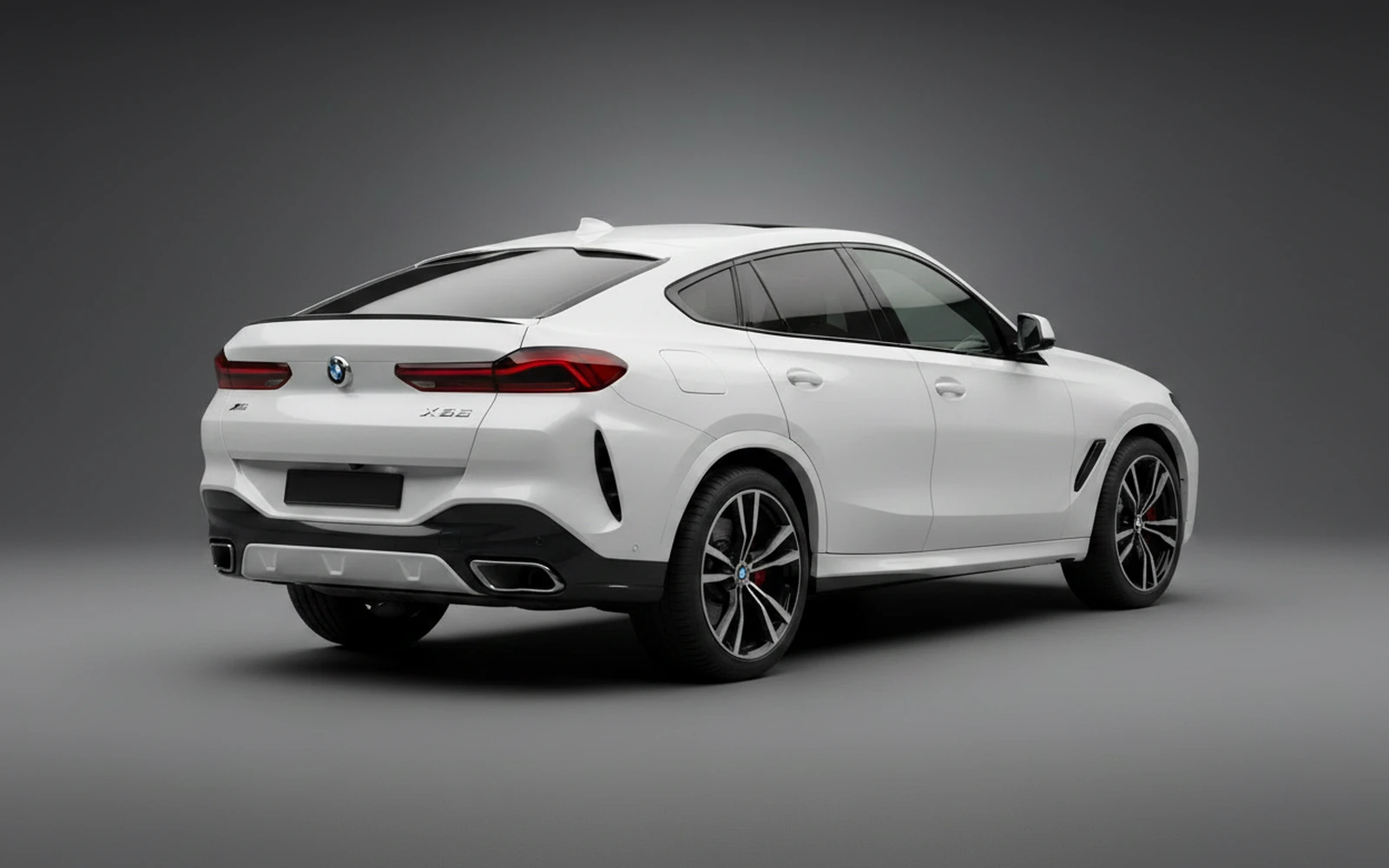 BMW X6 xDrive40i White 2023 — interior dashboard