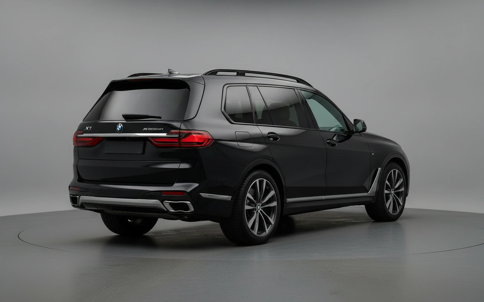 BMW X7 Black 2023 — interior dashboard