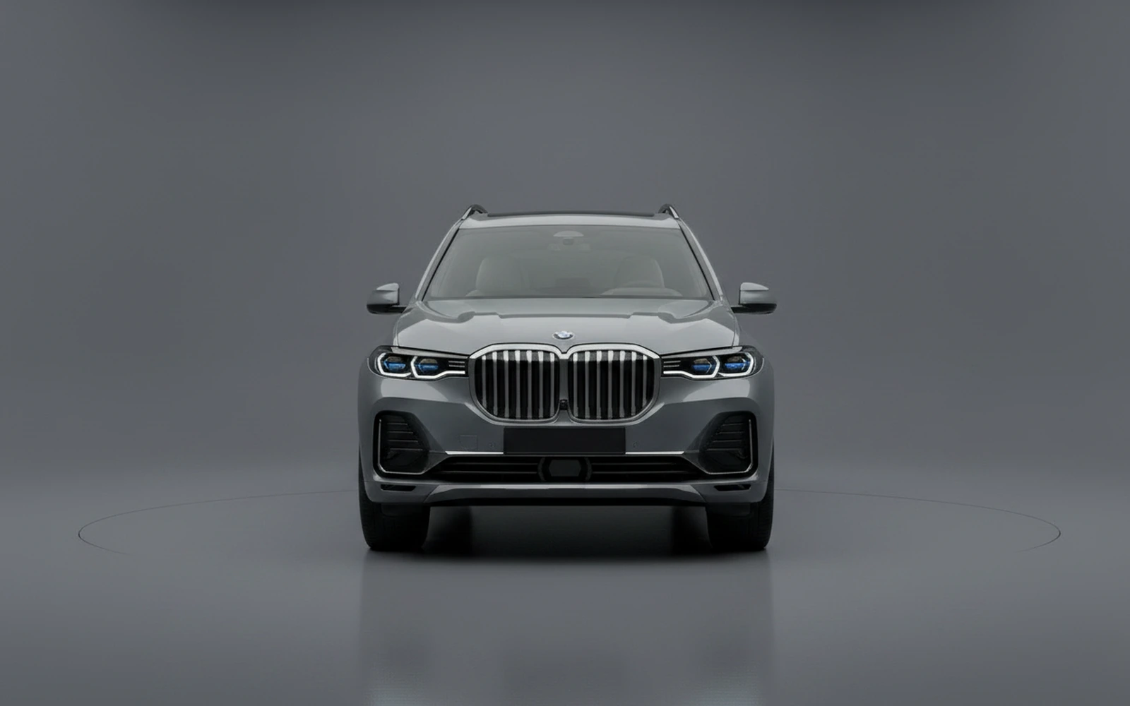 BMW X7 40i Grey 2025 — exterior side view