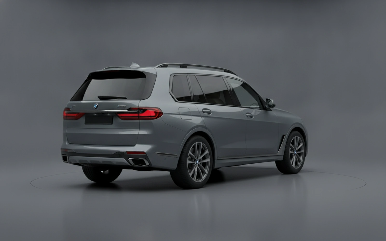 BMW X7 40i Grey 2025 — interior dashboard