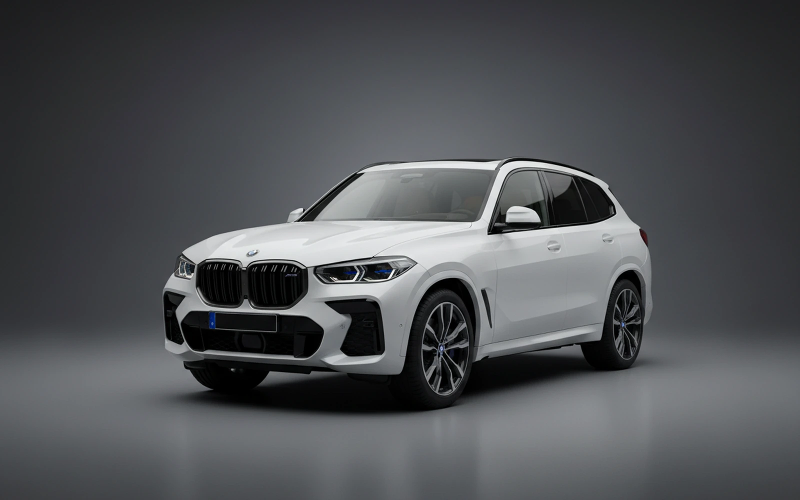 BMW XM Blanco 2023 for rent in Miami — exterior front view