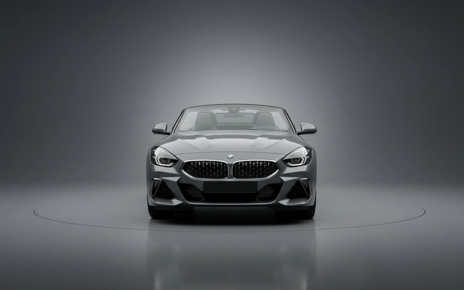 BMW Z4 Grey 2022 — exterior side view